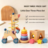 Cevorlyn Animal Wooden Bead Three-Piece Gift Set